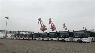 Θεσσαλονίκη: Φτάνουν στο Λιμάνι 110 Ηλεκτρικά Λεωφορεία από την Κίνα